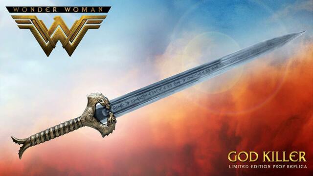 OFFICIALLY LICENSED LIMITED EDITION DC WONDER WOMAN SWORD